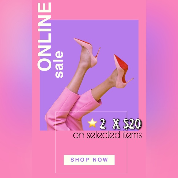 ⭐️ 2 x $20 on selected Items - Picture 1 of 1